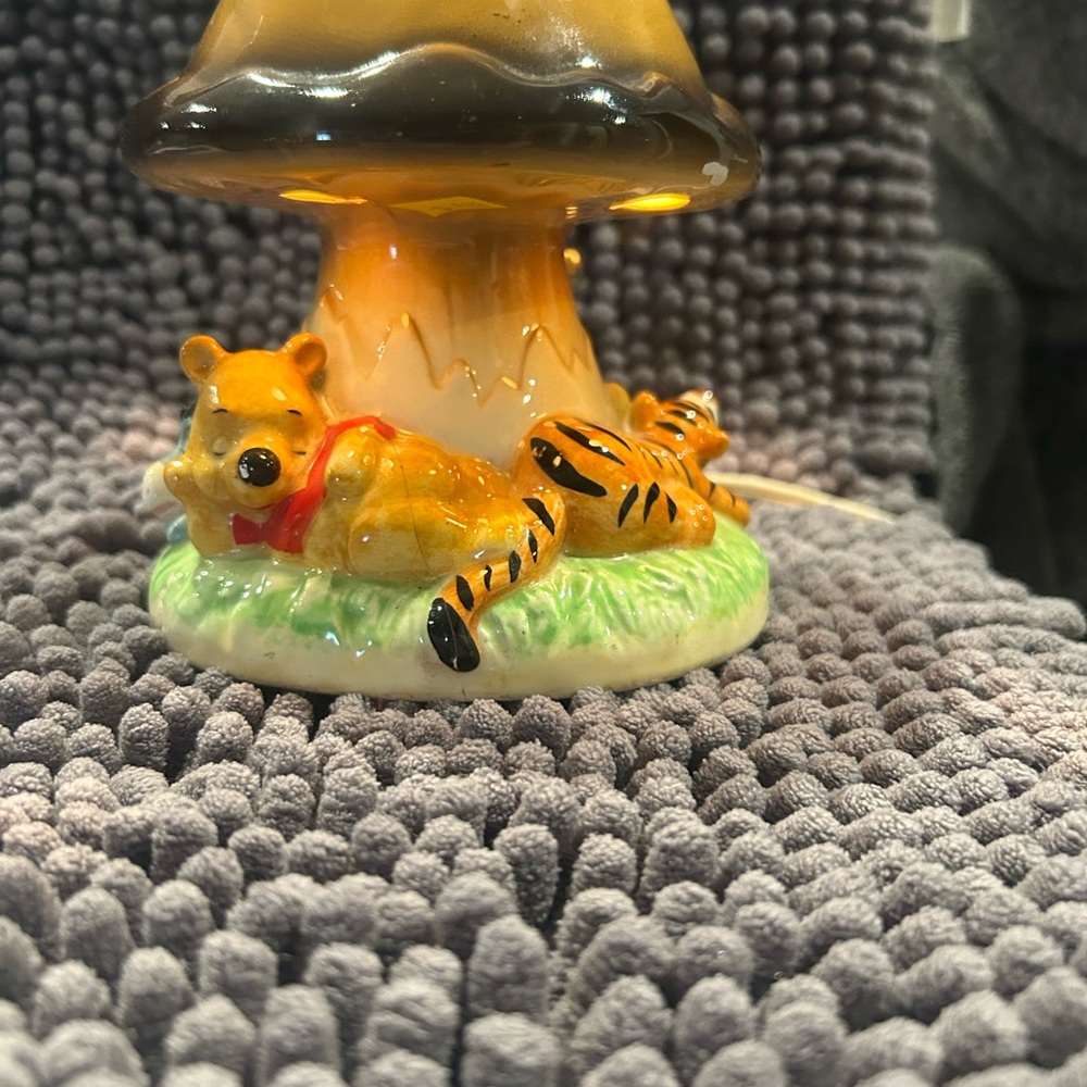 Vintage Winnie The Pooh nursery lamp